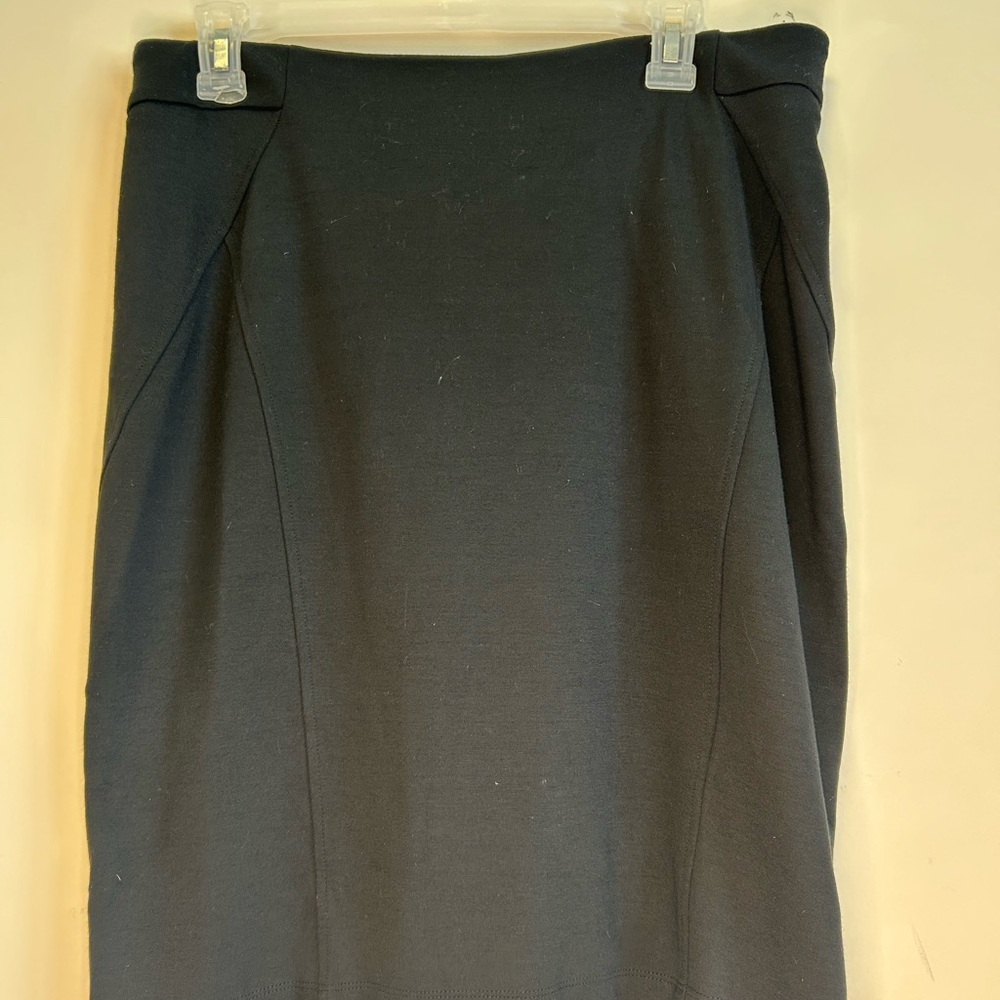J. McLaughlin Elegant Black Pencil Skirt
